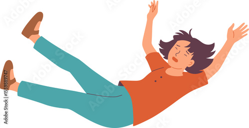 Person Falling Down