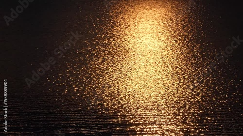 Golden Lake at Sunset – Converted from 8K to 4K