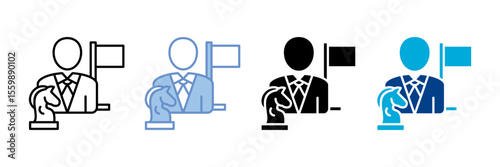 Strategic Leadership Icon