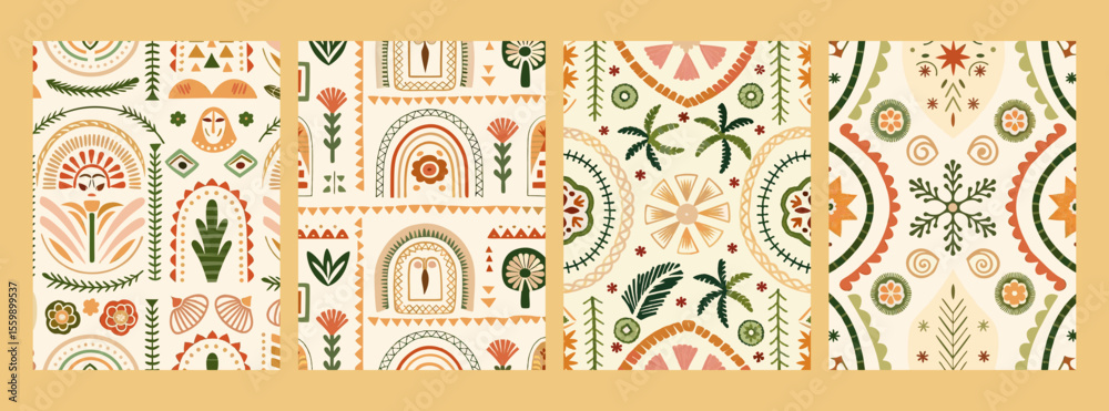 Summer Floral Blossom Pattern