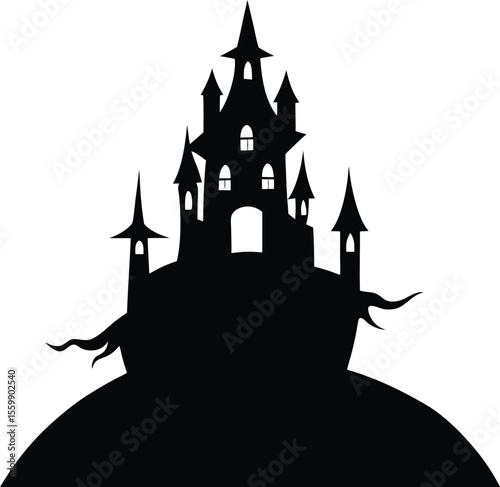 castle in the night