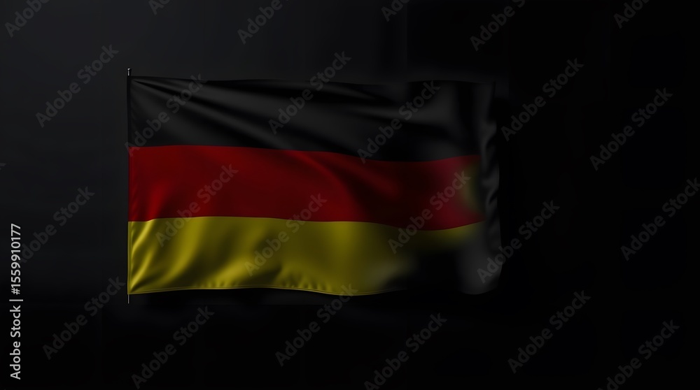 Naklejka premium flag of germany