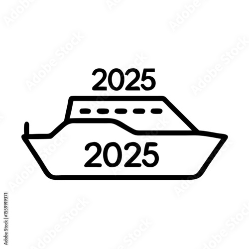 boat icon vector illustration