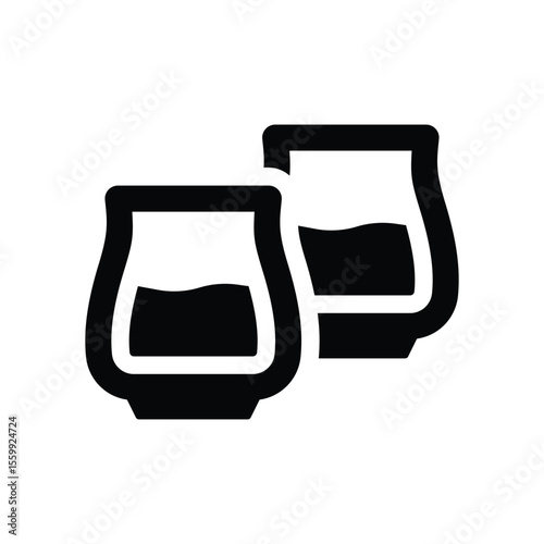 Shot glass icon