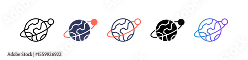 Earth multiple icon