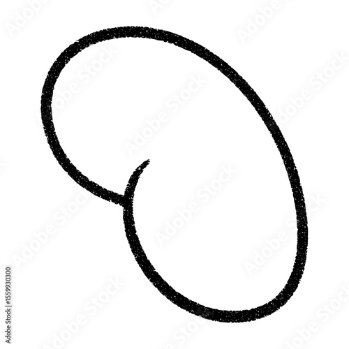 Organic blob shapes with irregular fluid forms. Abstract round spots and liquid bubble figures. Flat vector illustration isolated on white background.