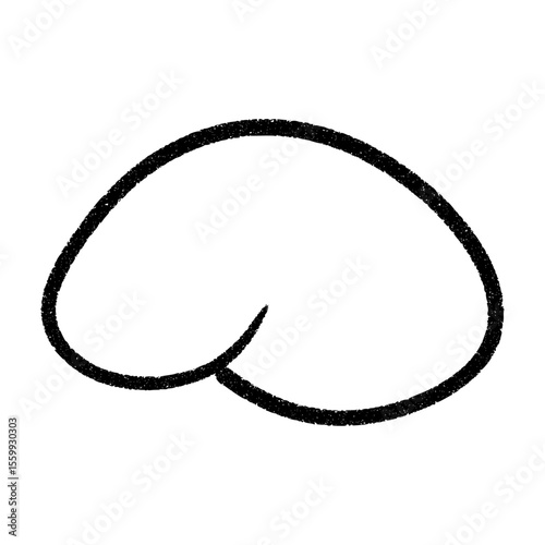 Organic blob shapes with irregular fluid forms. Abstract round spots and liquid bubble figures. Flat vector illustration isolated on white background.