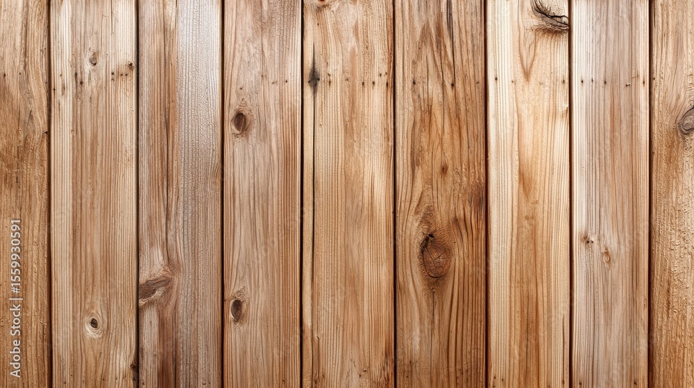 Fototapeta premium Detailed Close-Up of Rustic Wooden Planks Highlighting Natural Grain and Texture for Use in Various Design Projects