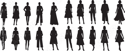 silhouette of a woman
