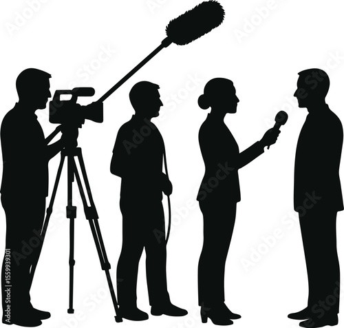 silhouette of photographer