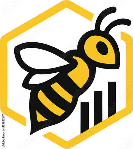 bee and honey icon