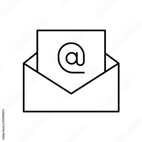 Email Message Communication Line Icon