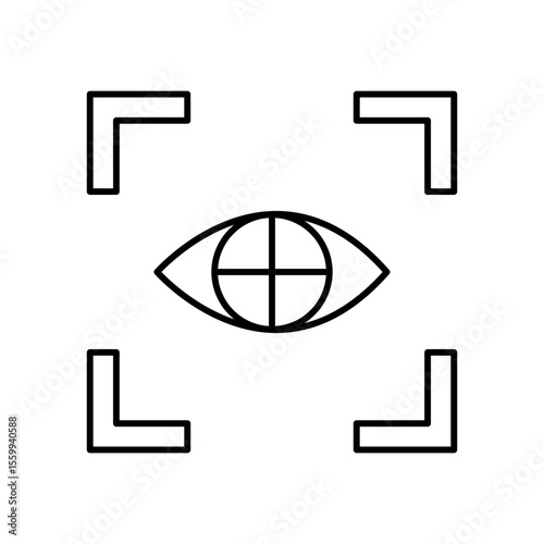 Business Vision Future Line Icon