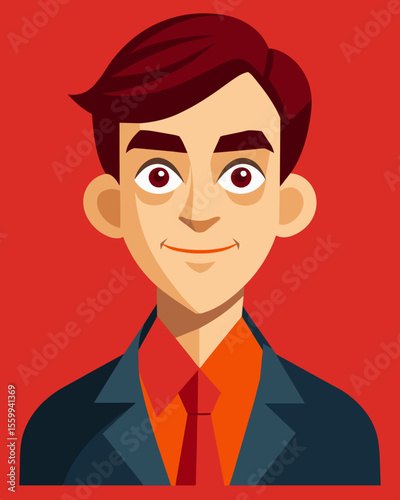 A likable and approachable persona masks a person who is highly skilled at manipulating and twisting the truth to their advantage.. Vector illustration