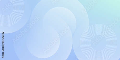 minimalist abstract background.soft color.green and purple gradations.circle effect style .geometric.memphis .eps 10