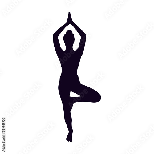 Yoga Poses Silhouette