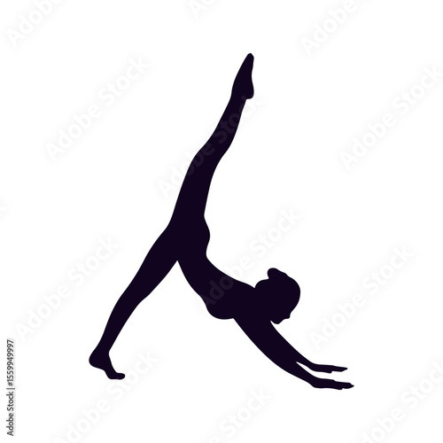 Yoga Poses Silhouette