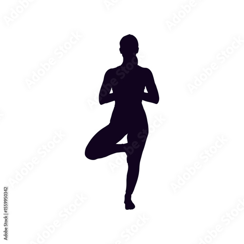 Yoga Poses Silhouette