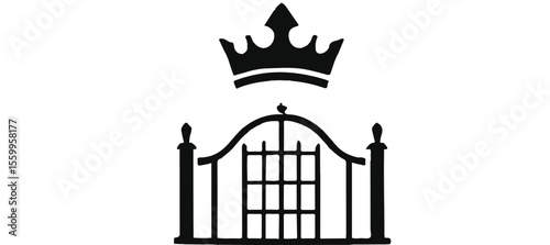 "Crown Gate – Symbol of Prestige, Passage, and Sovereignty"