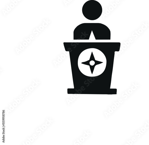 "Voicepoint – Symbol of Authority and Public Discourse"