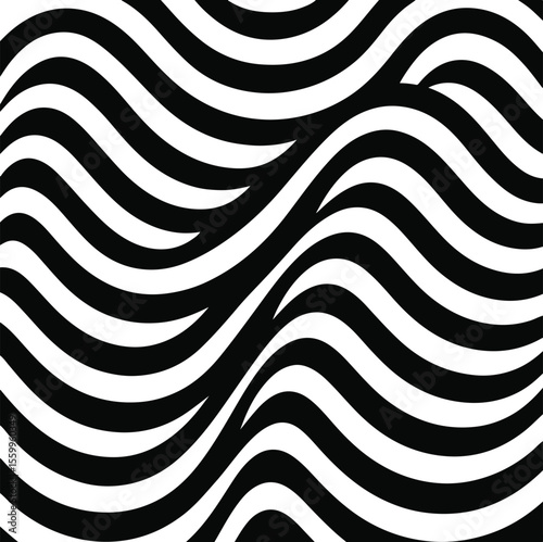 "Sonic Drift – Optical Flow in Wavy Monochrome"