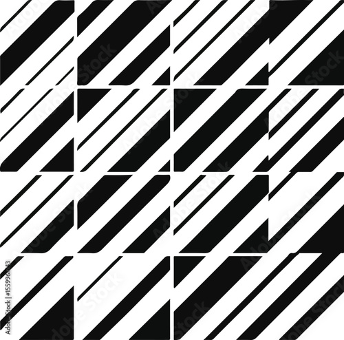 "Directional Silence – Sixteen Studies in Monochrome Diagonals"