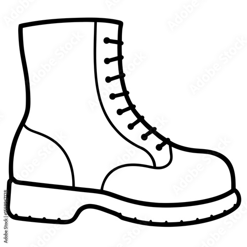 pair of winter boots