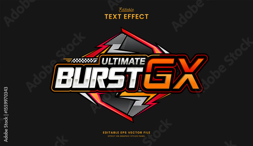 decorative automotive torque project editable text effect design