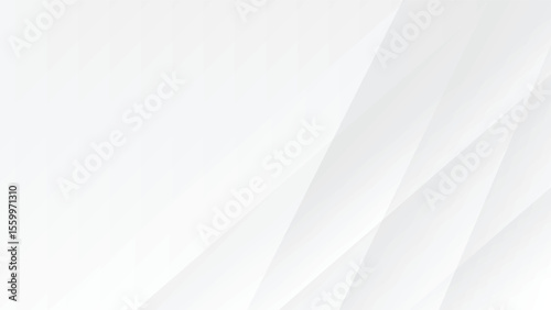 abstract white background with modern geometric shape decoration