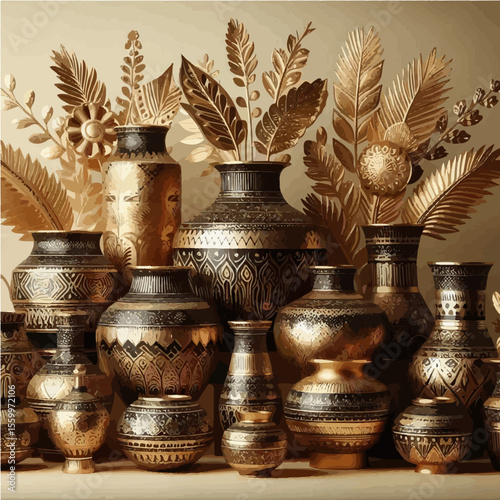 traditional turkish coffee pot