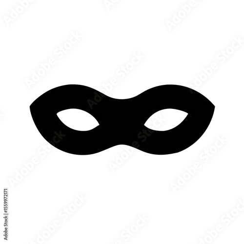 Mask superhero. Carnival mask icon. Vector