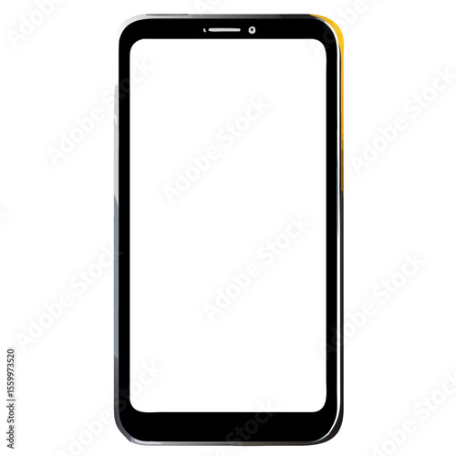 Realistic smartphone mockup. Phone. Vector