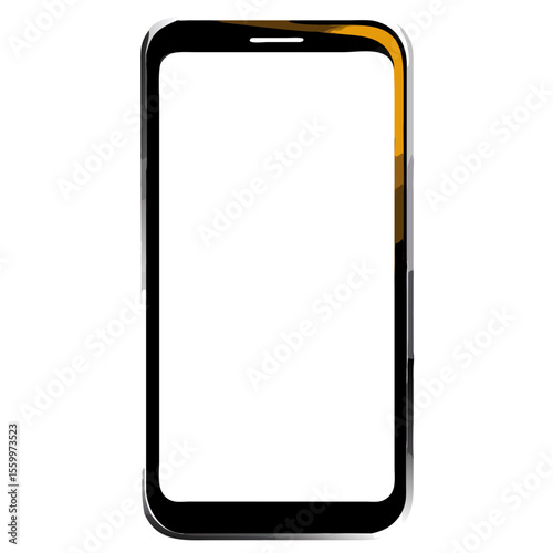 Realistic smartphone mockup. Phone. Vector