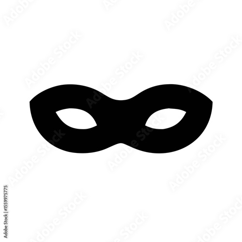 Mask superhero. Carnival mask icon. Vector
