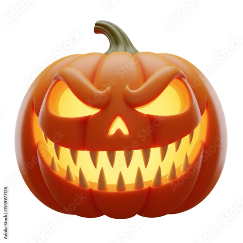 Halloween jack o lantern