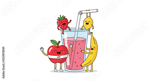 Making a Delicious and Healthy Fruit Smoothie at Home for a Vibrant Day