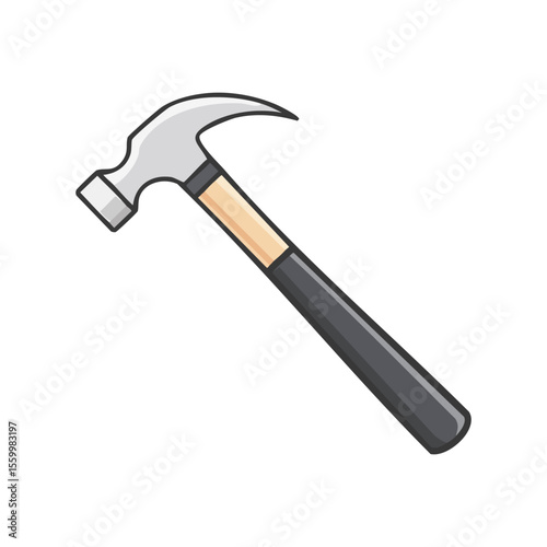 hammer isolated on white