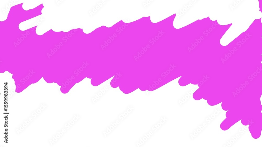 Obraz premium pink paint splashes