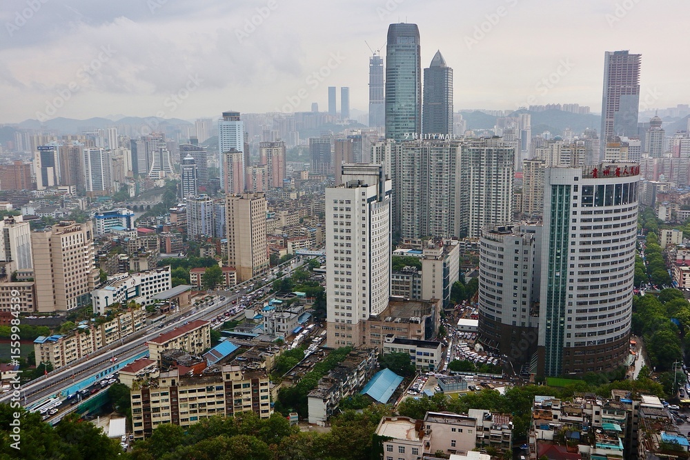 Fototapeta premium singapore city skyline