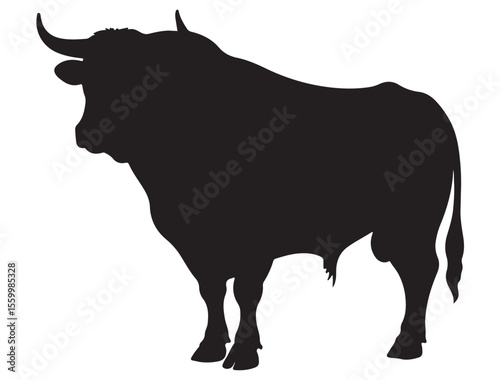 BULL SILHOUETTE