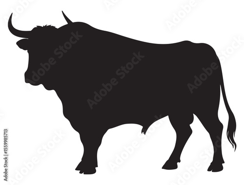BULL SILHOUETTE