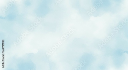 Light Blue Abstract Cloud Background Design for Sky Theme