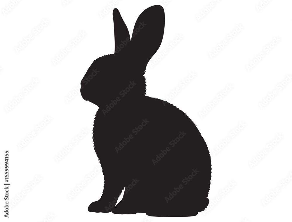 Obraz premium BUNNY SILHOUETTE