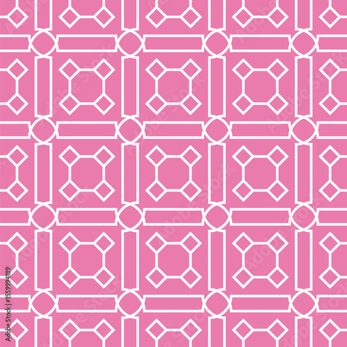 Summer Geometric Graphic Seamless Pattern. Bright Color. Tiles Background. Vector Template For Fabric, Textile, Wallpaper, Wrapping Paper