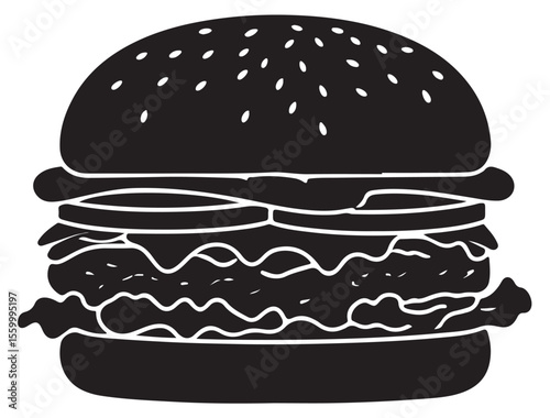 BURGER SILHOUETTE
