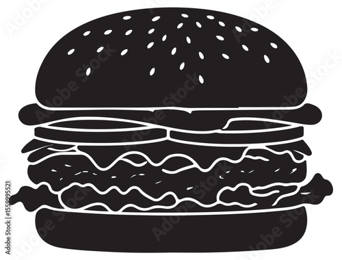 BURGER SILHOUETTE
