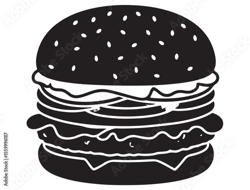 BURGER SILHOUETTE