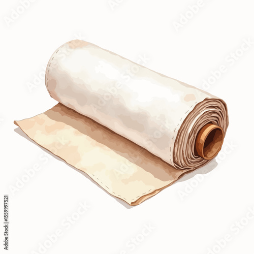 Roll of vacuum sealer paper, ensuring freshness of food and ingredients with airtight storage solutions. 
