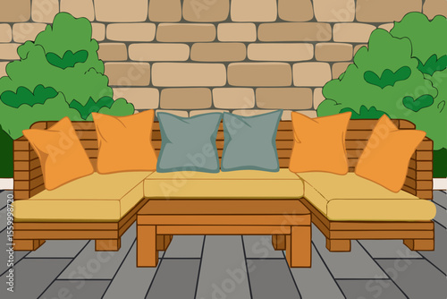 Backyard Oasis Serene Outdoor Lounge