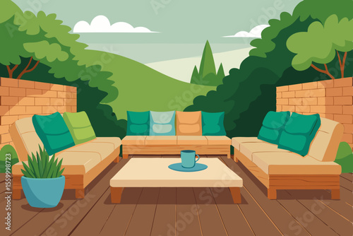Backyard Oasis Relaxing Outdoor Space